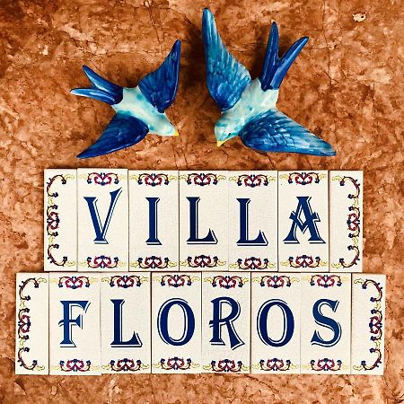 Floros Apartments 에이지오스스테파노스 외부 사진
